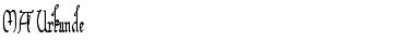 Download MA Urkunde Font Download MA Urkunde Font