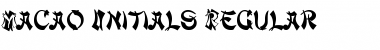 Macao-Initials Font