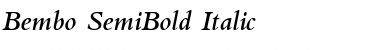 Bembo-SemiBold Font