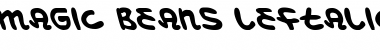 Download Magic Beans Leftalic Font Download Magic Beans Leftalic Font