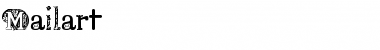 Mailart Regular Font Mailart Regular Font