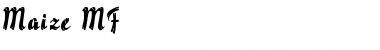Download Maize MF Font Download Maize MF Font