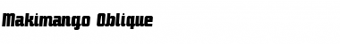 Makimango Font
