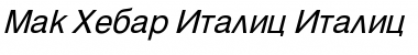 Download Mak_Hebar_Italic Font Download Mak_Hebar_Italic Font