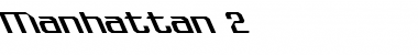 Manhattan 2 Font