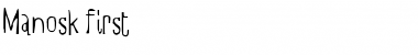 Download Manosk Font Download Manosk Font