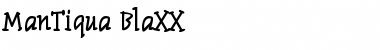 ManTiqua-BlaXX Font