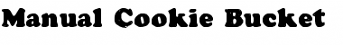 Download Manual Cookie Bucket Font Download Manual Cookie Bucket Font