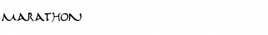 Download Marathon Font Download Marathon Font