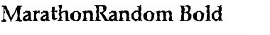 Download MarathonRandom Font Download MarathonRandom Font