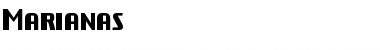 Download Marianas Font Download Marianas Font