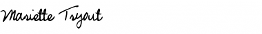 Download Mariette Tryout Font Download Mariette Tryout Font