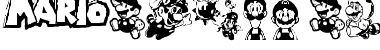 Mario and Luigi Font