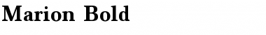 Download Marion Font Download Marion Font
