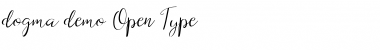 Dogma Script Regular Font Dogma Script Regular Font
