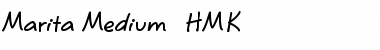 Download Marita Medium - HMK Font Download Marita Medium - HMK Font
