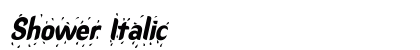 Shower Italic Preview