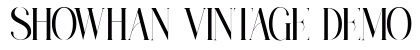 Showhan Vintage Demo Regular preview