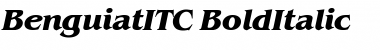 BenguiatITC Font