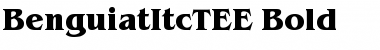 BenguiatItcTEE Bold Font