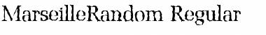 MarseilleRandom Font