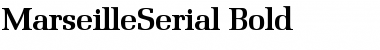 MarseilleSerial Bold Font