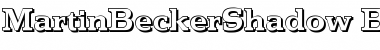 Download MartinBeckerShadow Font Download MartinBeckerShadow Font