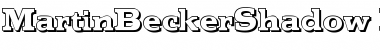 Download MartinBeckerShadow-ExtraBold Font Download MartinBeckerShadow-ExtraBold Font