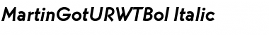 Download MartinGotURWTBol Font Download MartinGotURWTBol Font