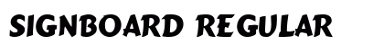 Signboard Regular