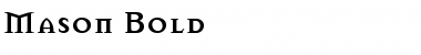 Download Mason Font Download Mason Font