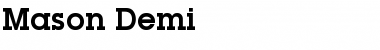 Download Mason Font
