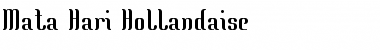 Mata Hari Hollandaise Font