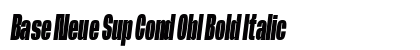 Base Neue Sup Cond Obl Bold Italic preview
