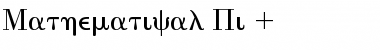 MathematicalPi 1 Font