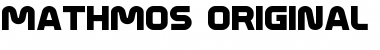 Mathmos Original Font