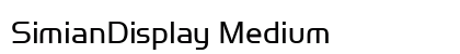 SimianDisplay Medium