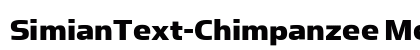 SimianText-Chimpanzee Medium