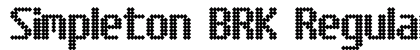 Simpleton BRK Regular preview