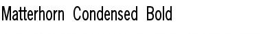 Matterhorn-Condensed Font