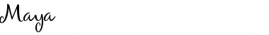 Download Maya Font Download Maya Font