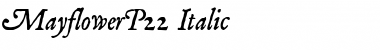 Mayflower Italic Font