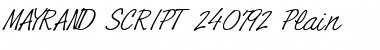 Download MAYRAND SCRIPT Font Download MAYRAND SCRIPT Font