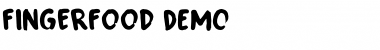 Fingerfood DEMO Regular Font