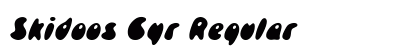 Skidoos Cyr Regular Font Skidoos Cyr Regular Font Preview