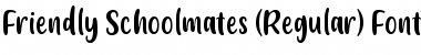 Download Friendly Schoolmates Font