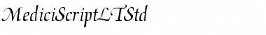 MediciScript LT Std Font