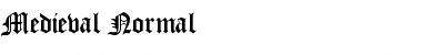 Medieval Font