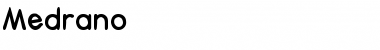 Download Medrano Font Download Medrano Font