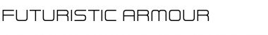 Futuristic Armour Regular Font